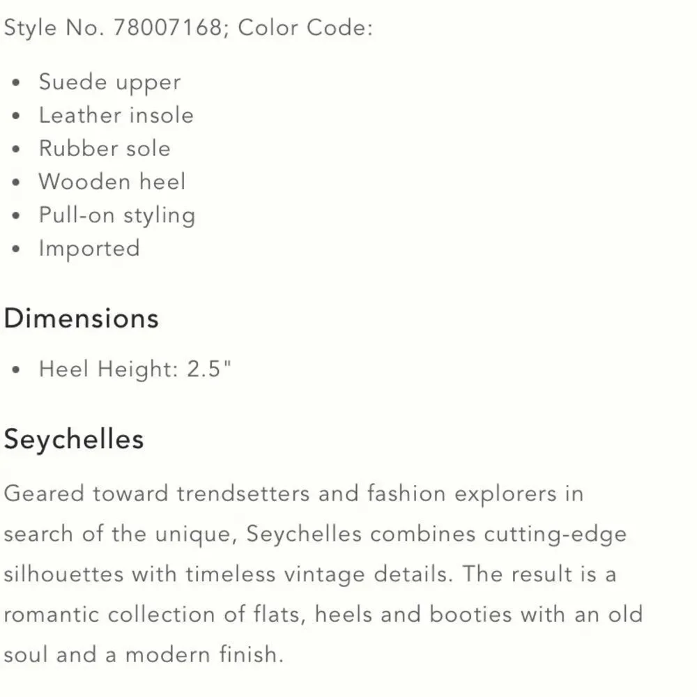 NIB Anthropologie Seychelles You or Me suede boots